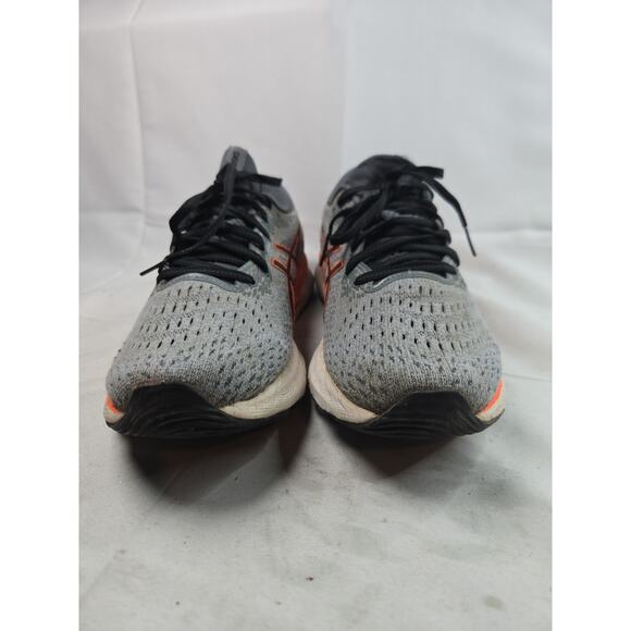 Asics Gel-Nimbus 24 Gray Orange Mens US Size 9.5 1011B359 Running Shoes main image 5